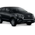 Toyota Innova Reborn hitam untuk layanan sewa mobil Jakarta dengan driver profesional dari Ria Rent Car