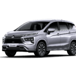 Mitsubishi Xpander putih untuk layanan sewa mobil Jakarta dengan driver profesional dari Ria Rent Car