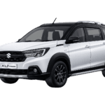 Suzuki XL7 putih dari Ria Rent Car untuk layanan sewa mobil dengan supir di Jakarta